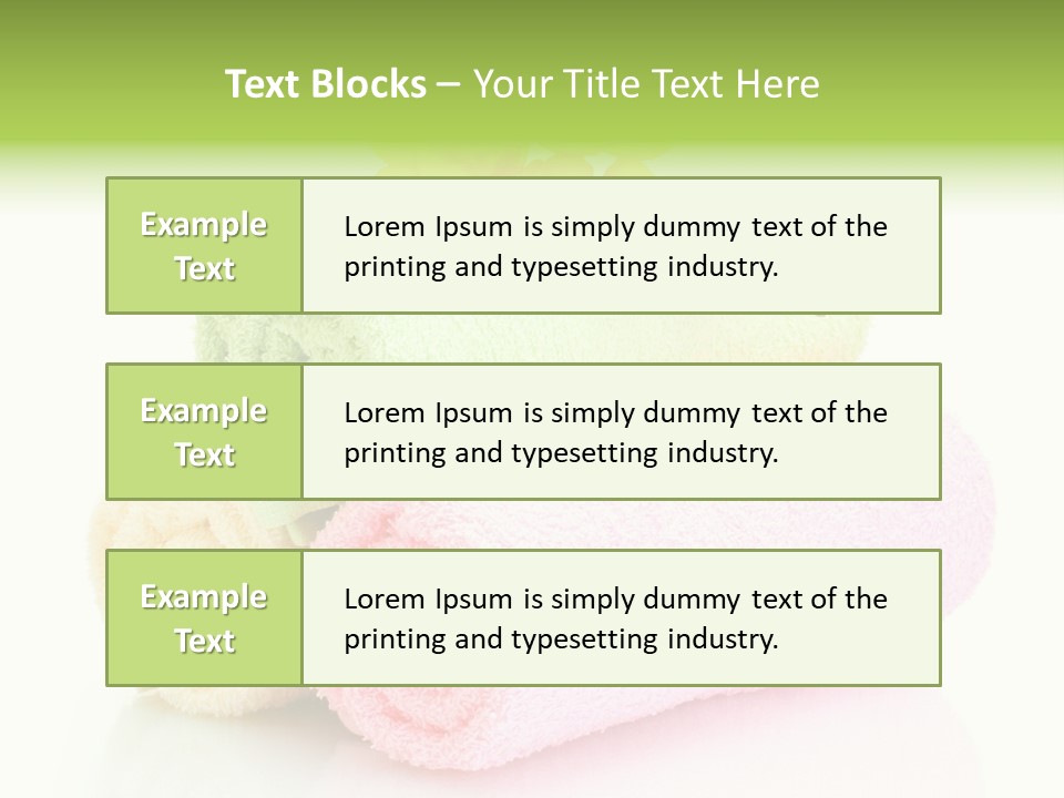 Textile Pink Orange PowerPoint Template