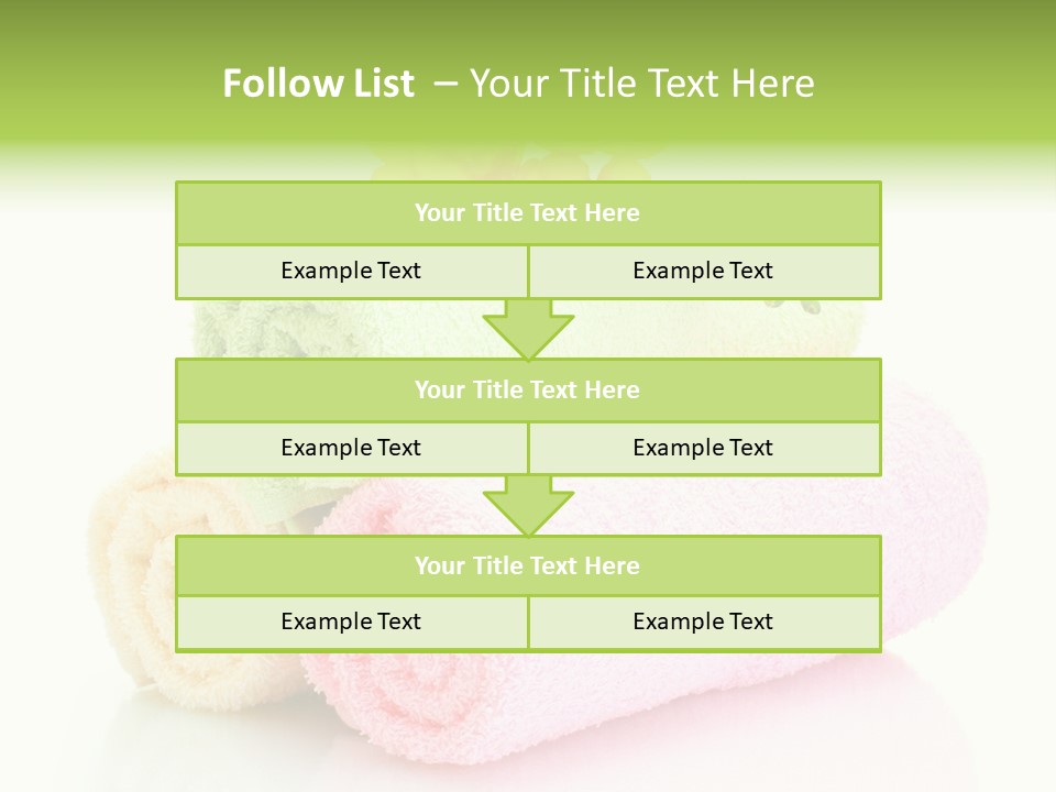 Textile Pink Orange PowerPoint Template