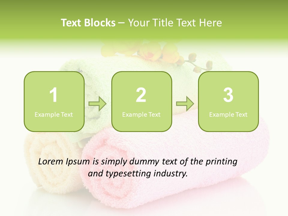 Textile Pink Orange PowerPoint Template