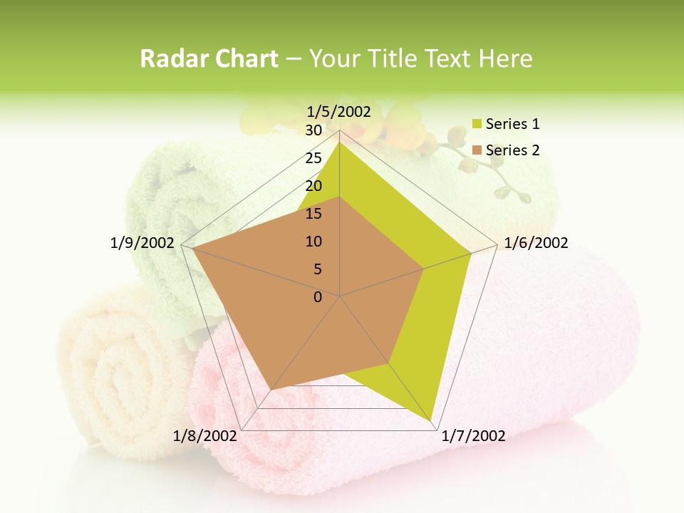 Textile Pink Orange PowerPoint Template