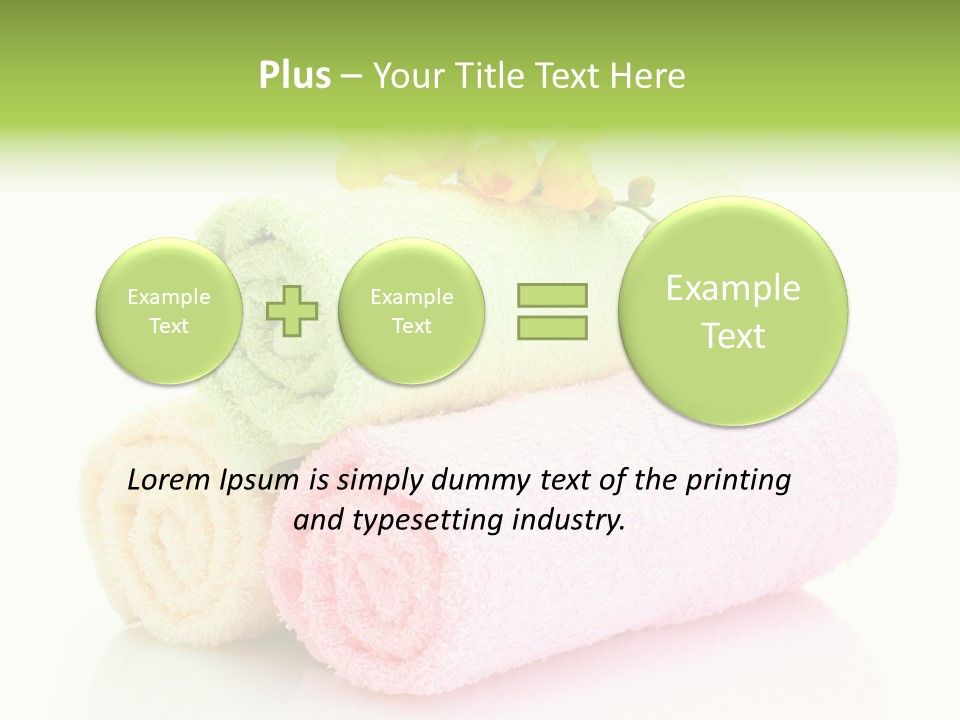 Textile Pink Orange PowerPoint Template