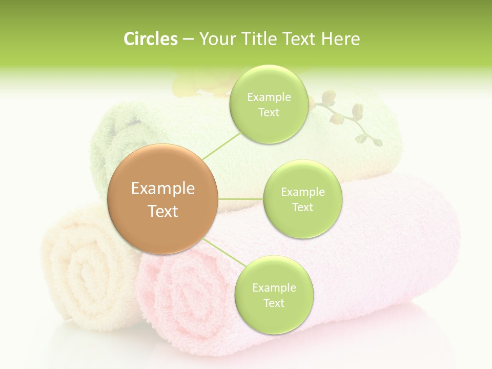 Textile Pink Orange PowerPoint Template