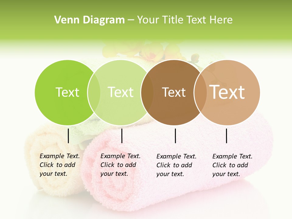 Textile Pink Orange PowerPoint Template