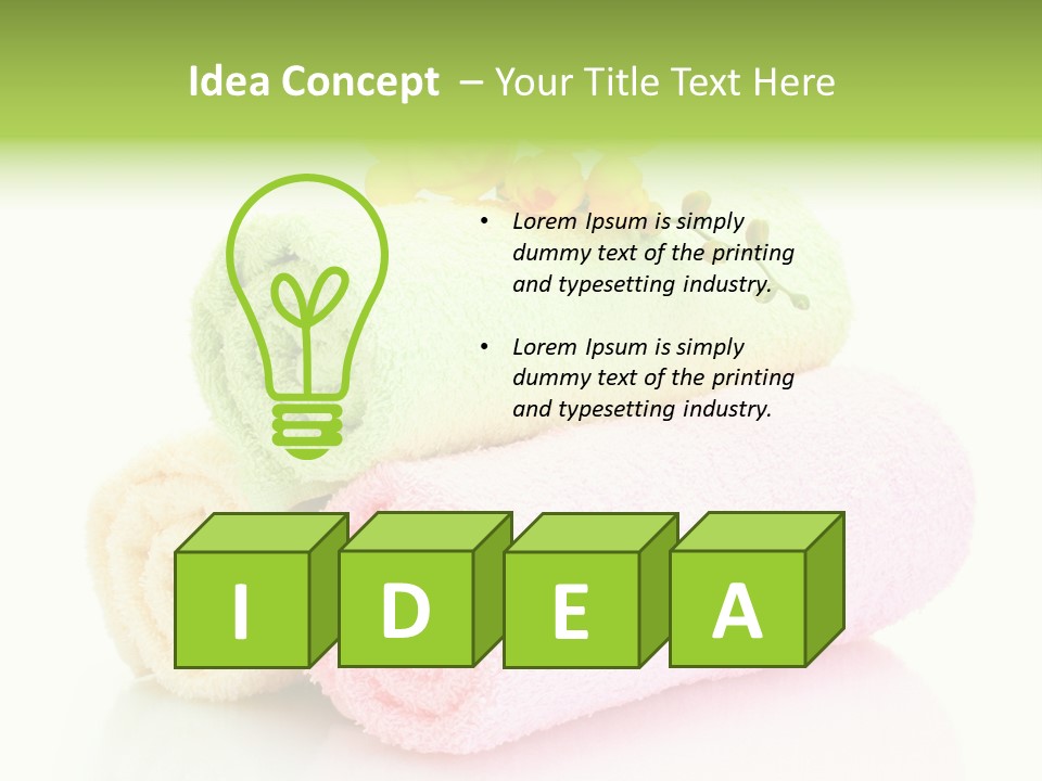 Textile Pink Orange PowerPoint Template