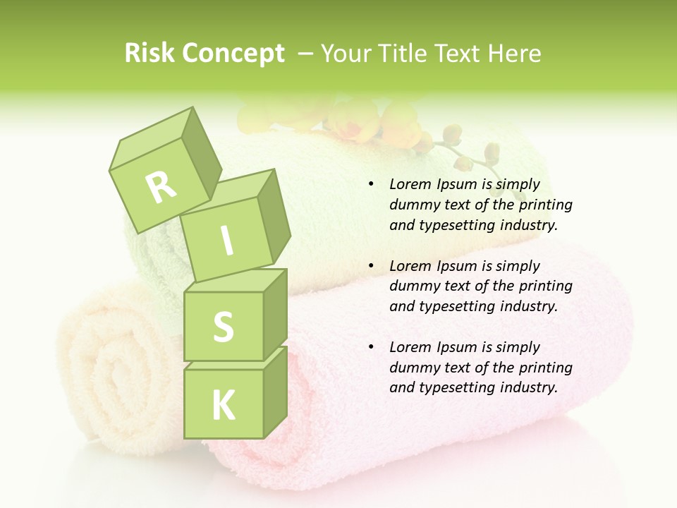 Textile Pink Orange PowerPoint Template