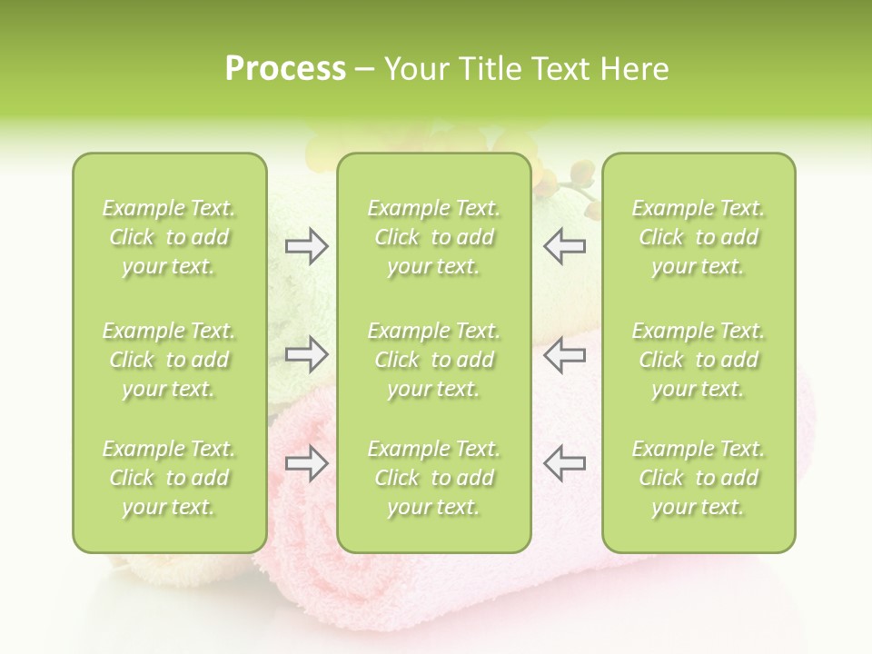 Textile Pink Orange PowerPoint Template