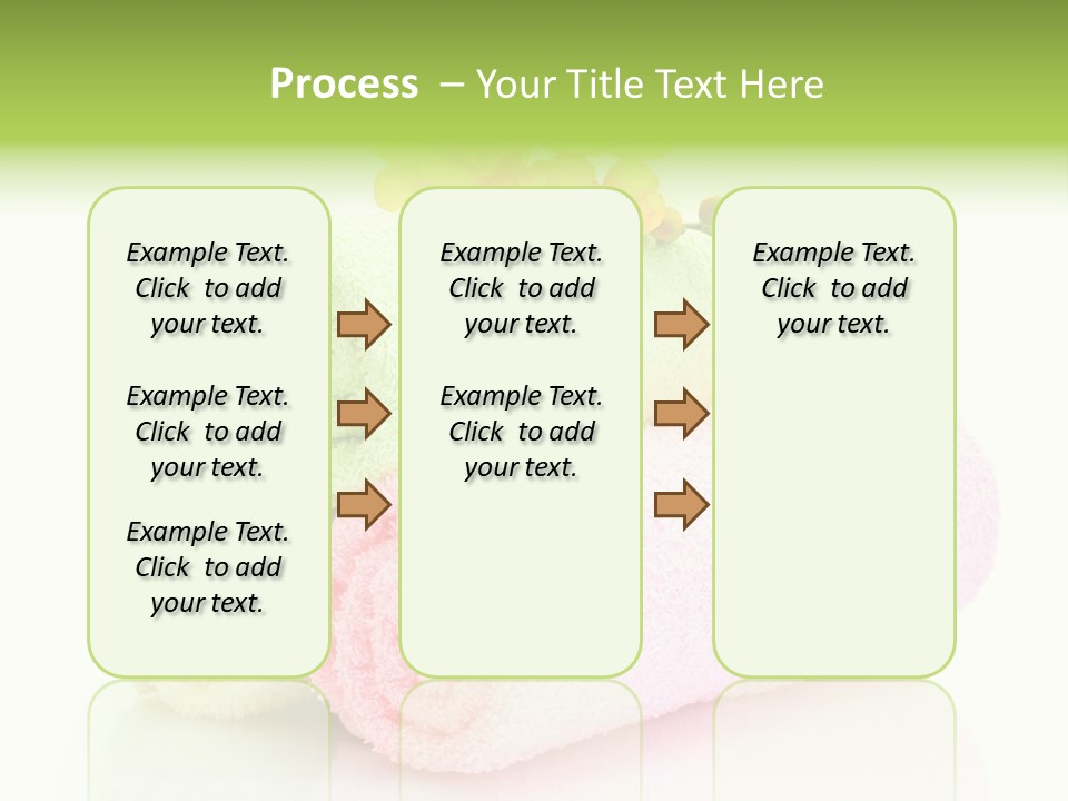 Textile Pink Orange PowerPoint Template