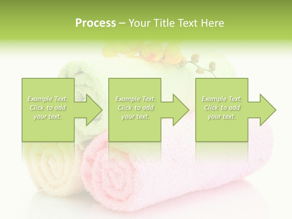 Textile Pink Orange PowerPoint Template