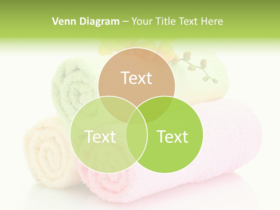 Textile Pink Orange PowerPoint Template