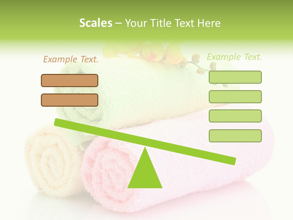 Textile Pink Orange PowerPoint Template