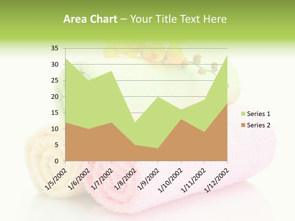 Textile Pink Orange PowerPoint Template