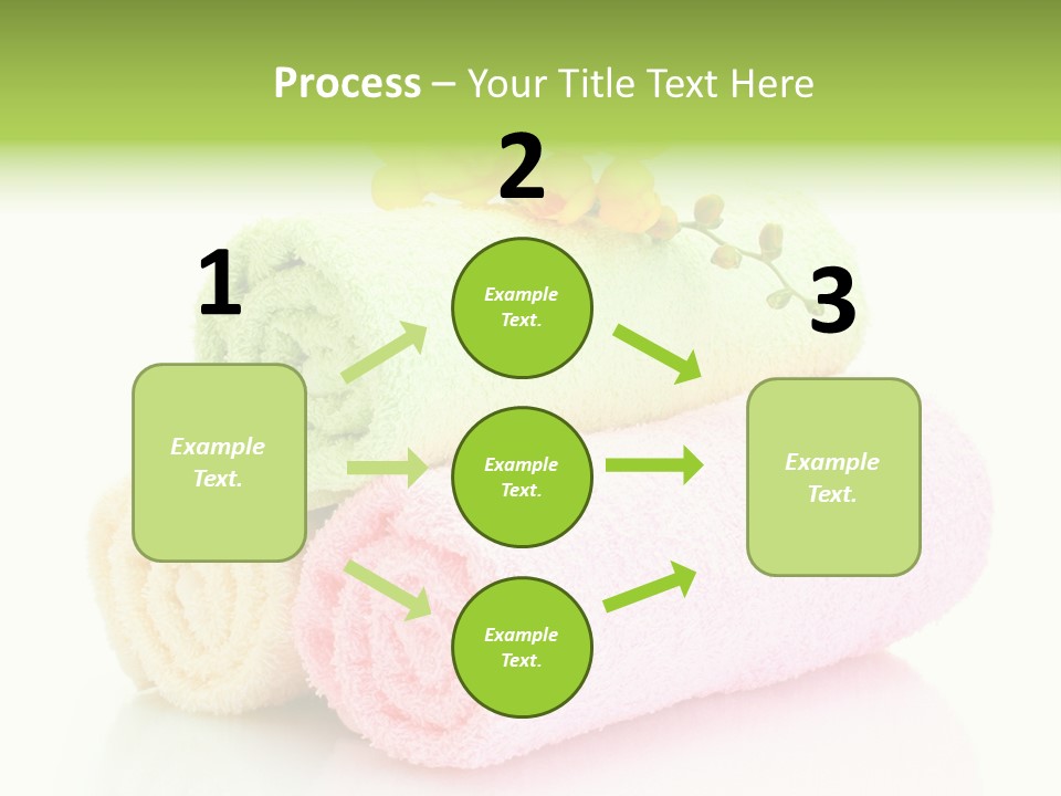 Textile Pink Orange PowerPoint Template