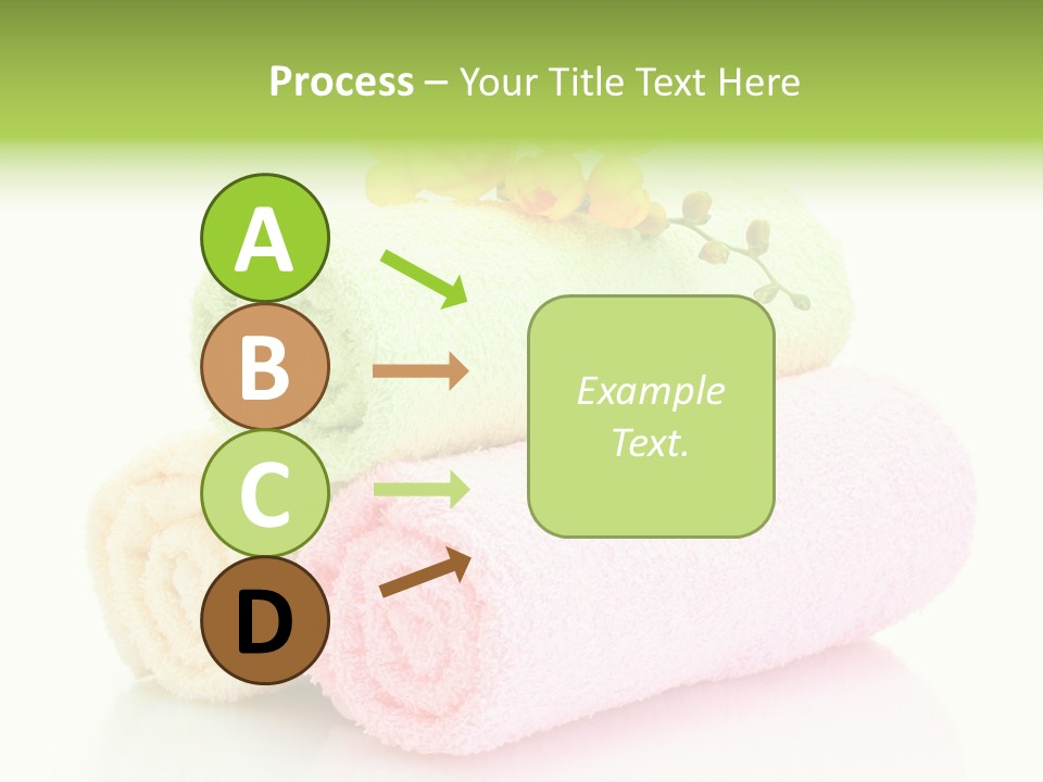 Textile Pink Orange PowerPoint Template