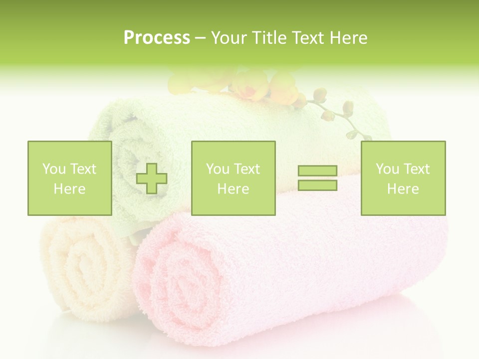 Textile Pink Orange PowerPoint Template