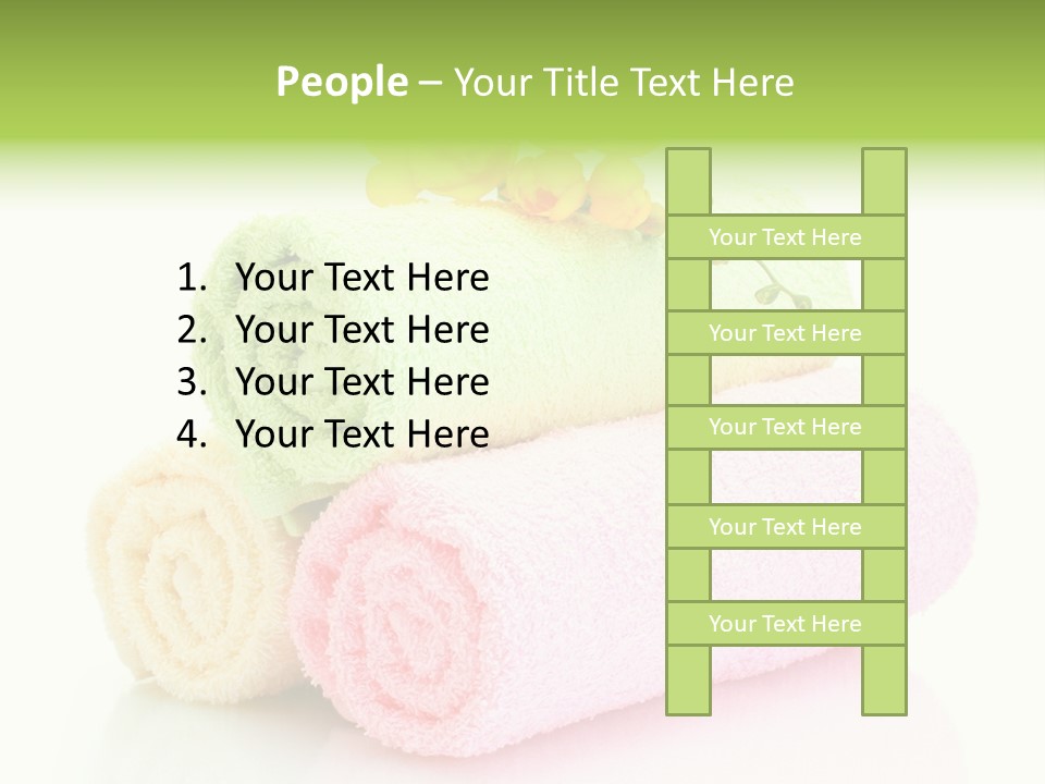 Textile Pink Orange PowerPoint Template