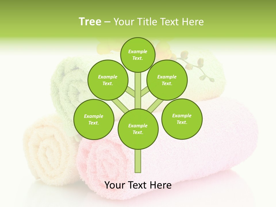 Textile Pink Orange PowerPoint Template