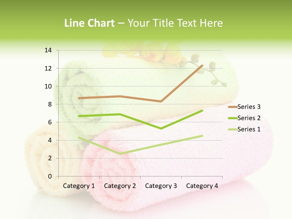 Textile Pink Orange PowerPoint Template