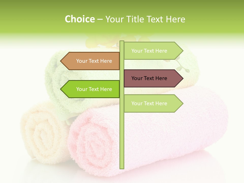 Textile Pink Orange PowerPoint Template