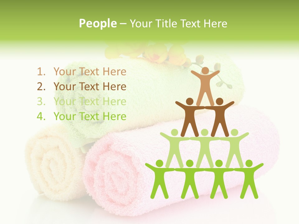 Textile Pink Orange PowerPoint Template