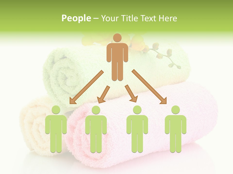 Textile Pink Orange PowerPoint Template