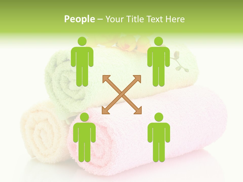 Textile Pink Orange PowerPoint Template