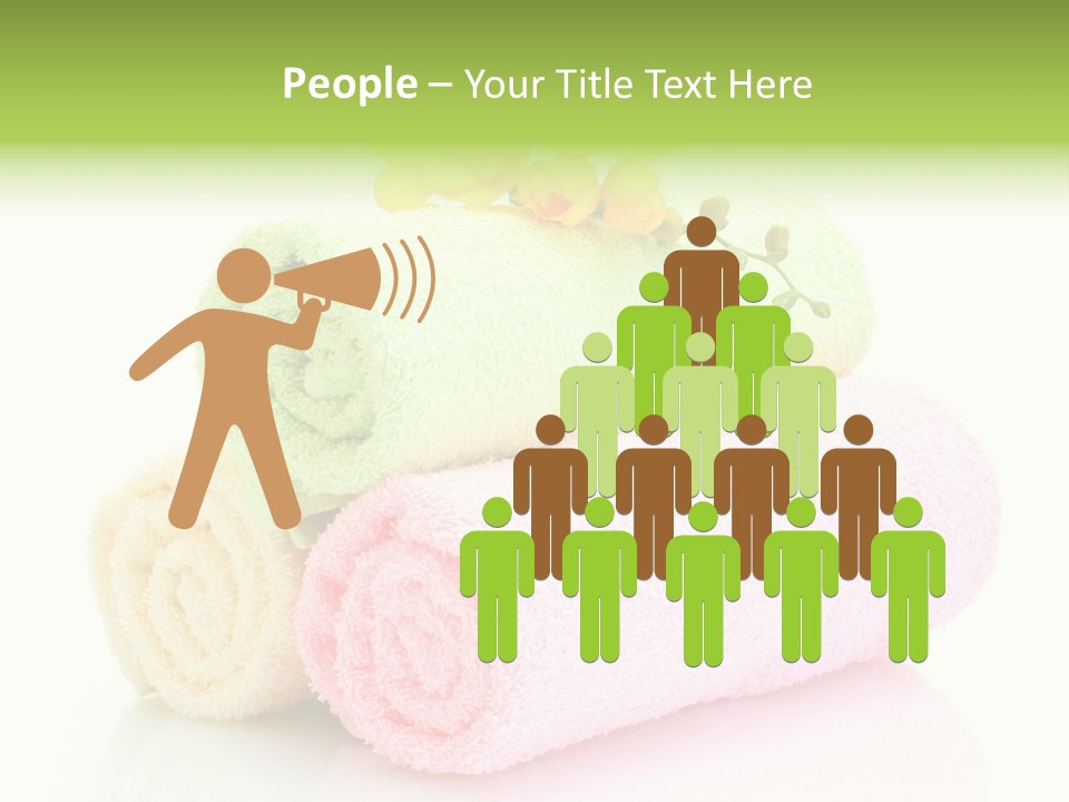 Textile Pink Orange PowerPoint Template