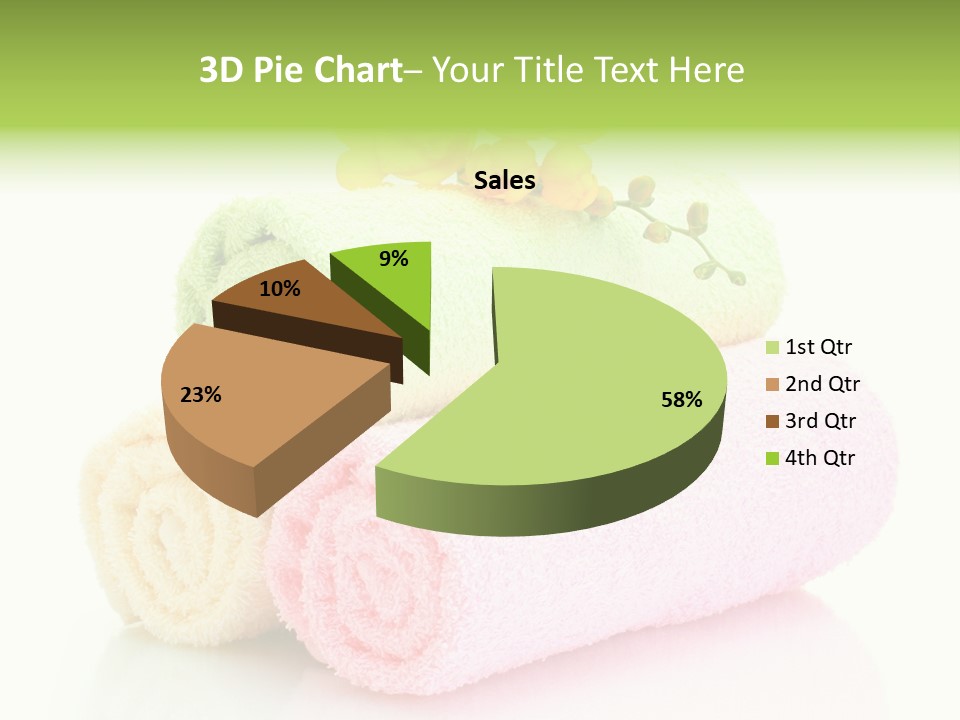 Textile Pink Orange PowerPoint Template