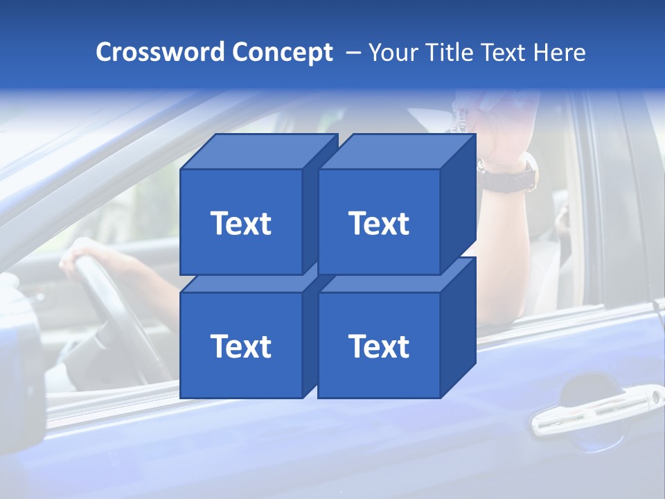 Ecstatic Independence Female PowerPoint Template