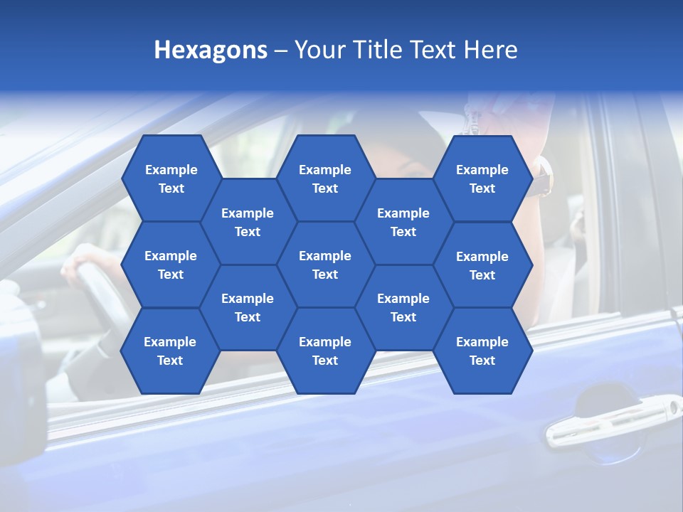 Ecstatic Independence Female PowerPoint Template