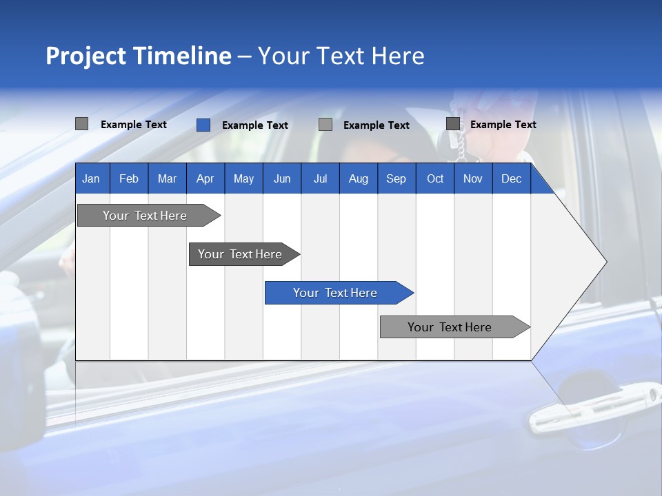 Ecstatic Independence Female PowerPoint Template