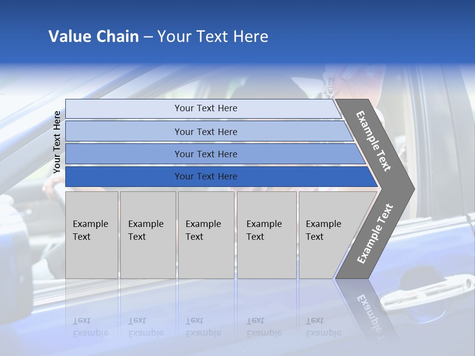 Ecstatic Independence Female PowerPoint Template