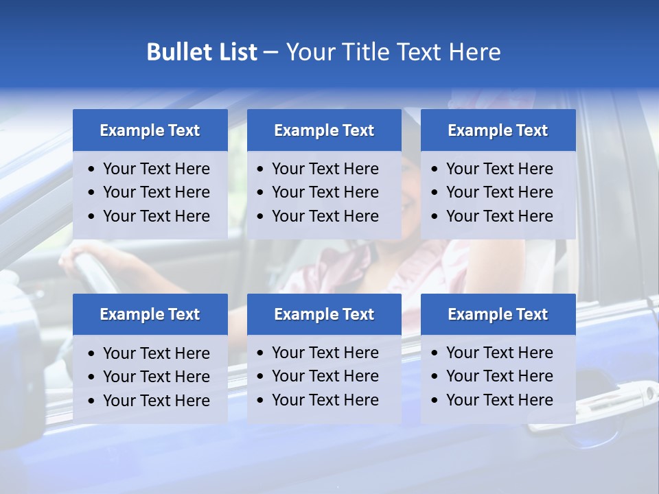 Ecstatic Independence Female PowerPoint Template