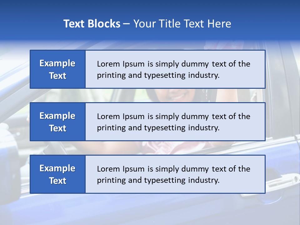 Ecstatic Independence Female PowerPoint Template