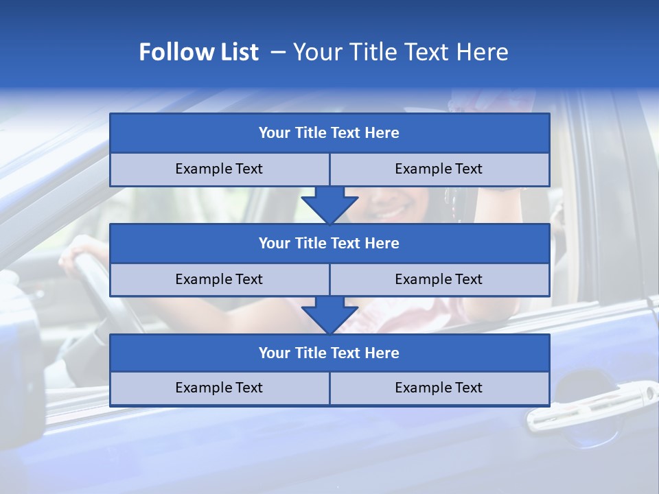 Ecstatic Independence Female PowerPoint Template