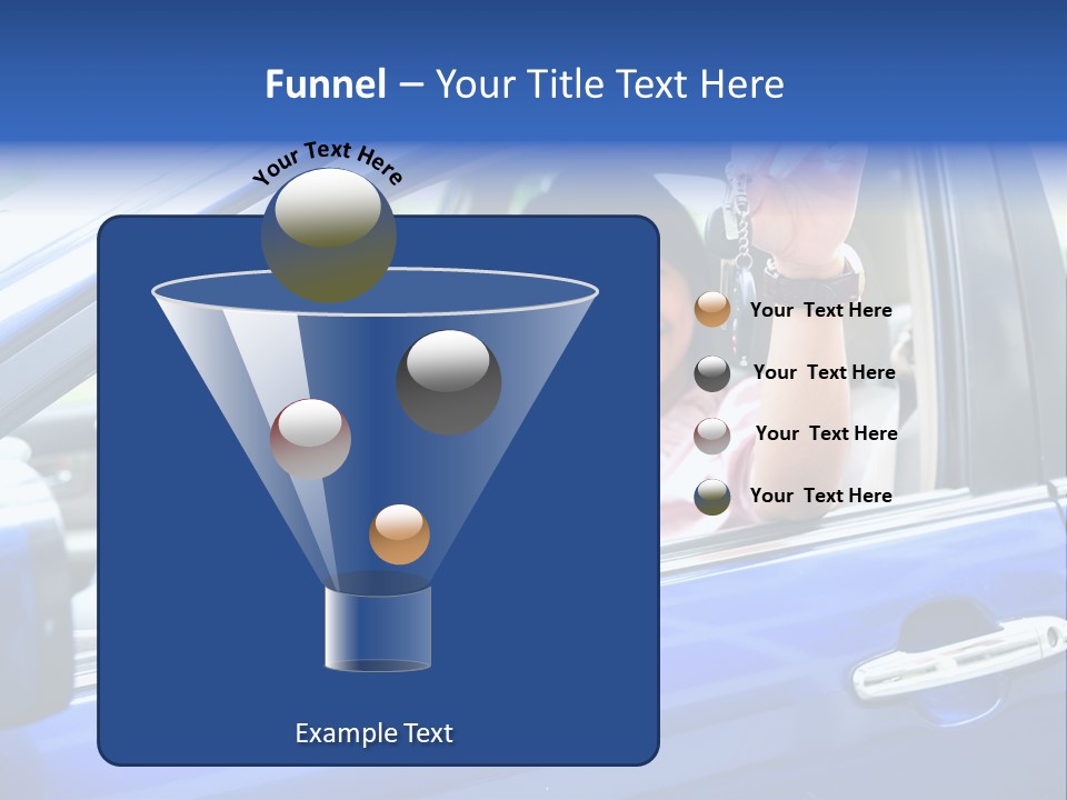Ecstatic Independence Female PowerPoint Template