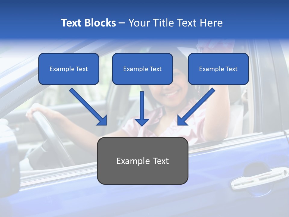 Ecstatic Independence Female PowerPoint Template