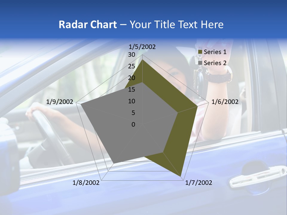 Ecstatic Independence Female PowerPoint Template