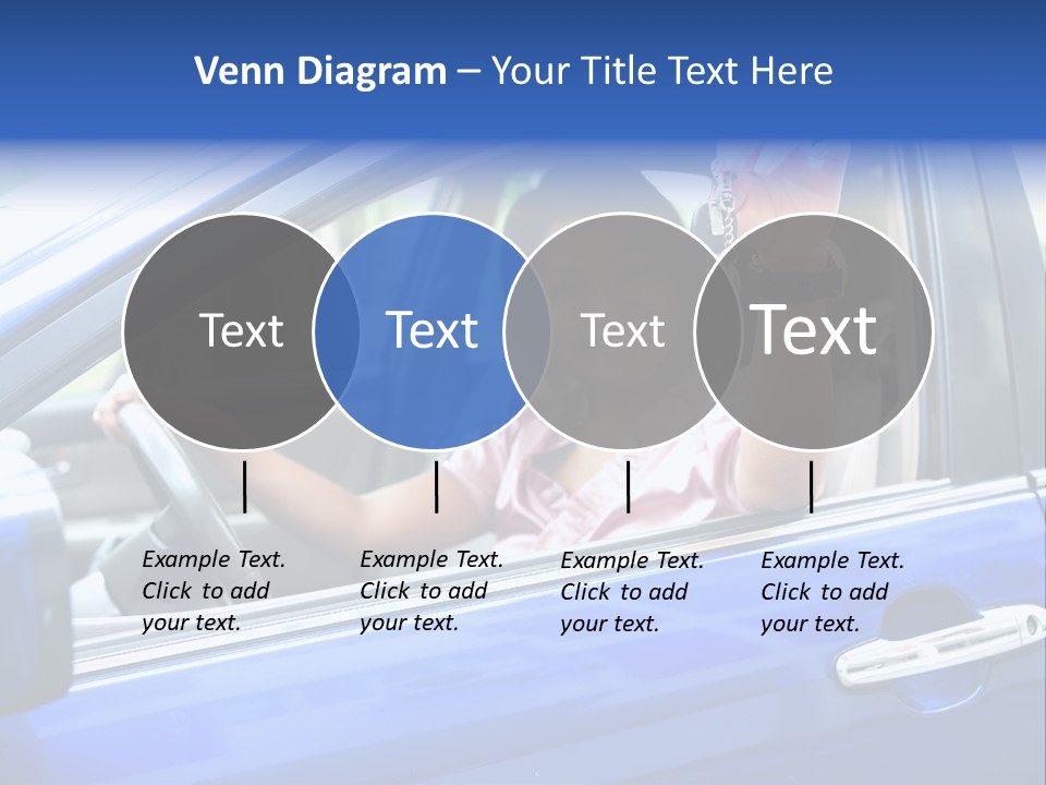 Ecstatic Independence Female PowerPoint Template