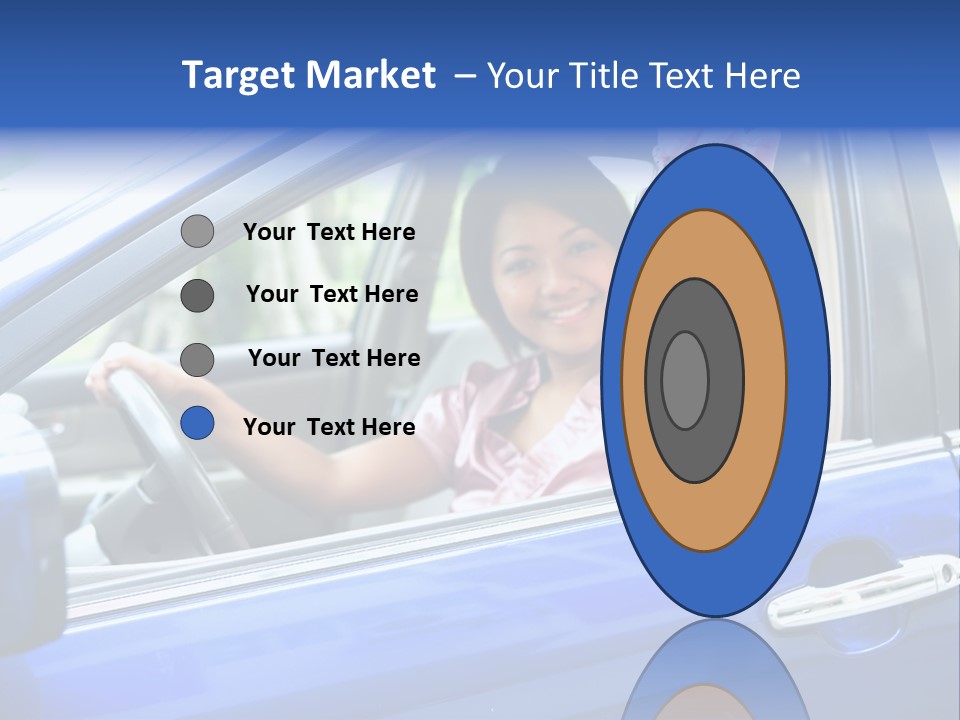 Ecstatic Independence Female PowerPoint Template