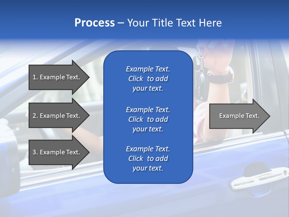 Ecstatic Independence Female PowerPoint Template
