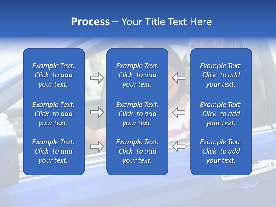 Ecstatic Independence Female PowerPoint Template