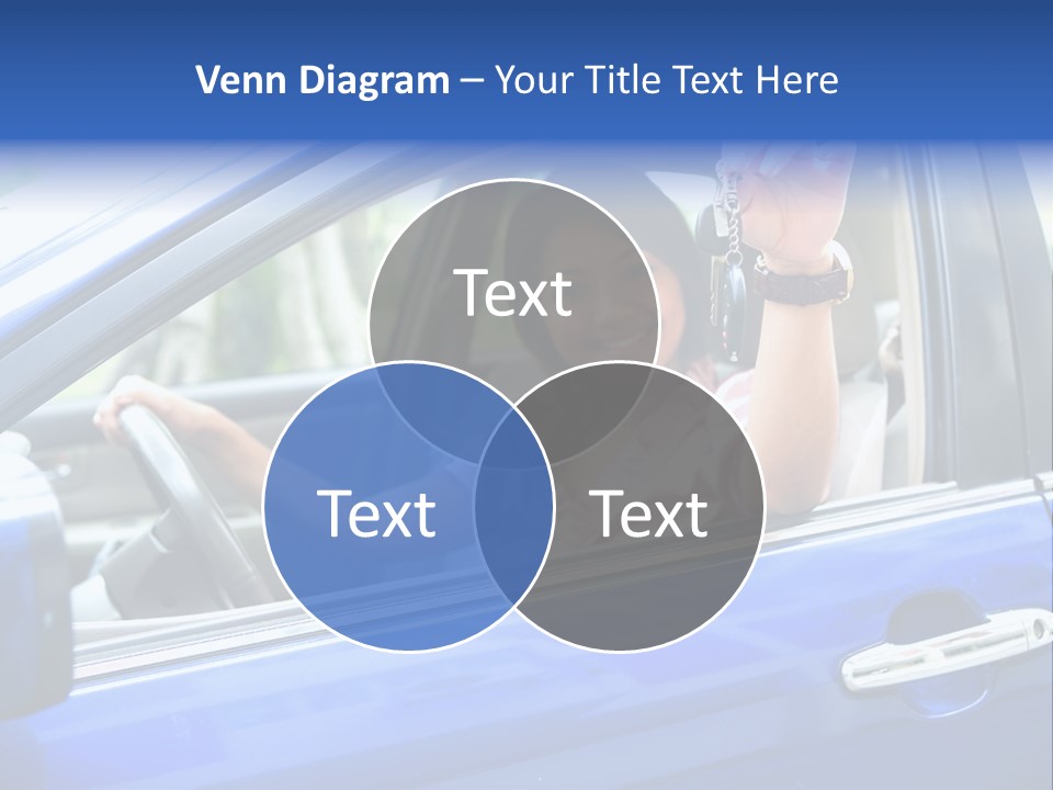 Ecstatic Independence Female PowerPoint Template