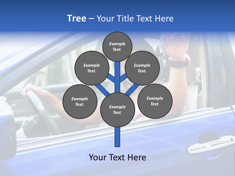 Ecstatic Independence Female PowerPoint Template