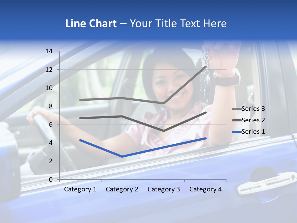 Ecstatic Independence Female PowerPoint Template