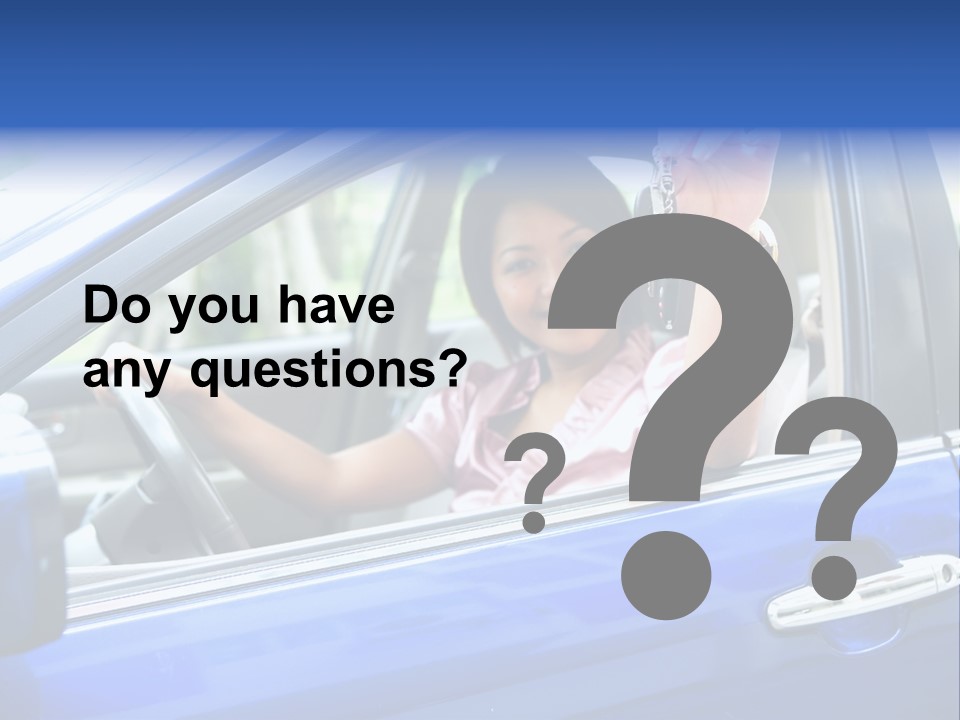 Ecstatic Independence Female PowerPoint Template