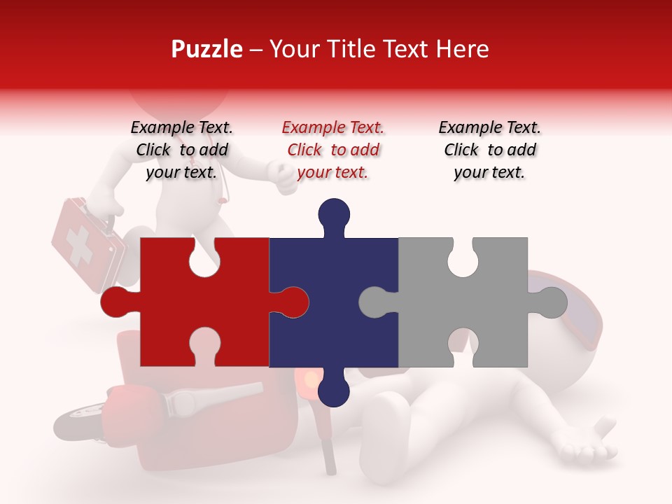 Biker Medical Ambulance PowerPoint Template