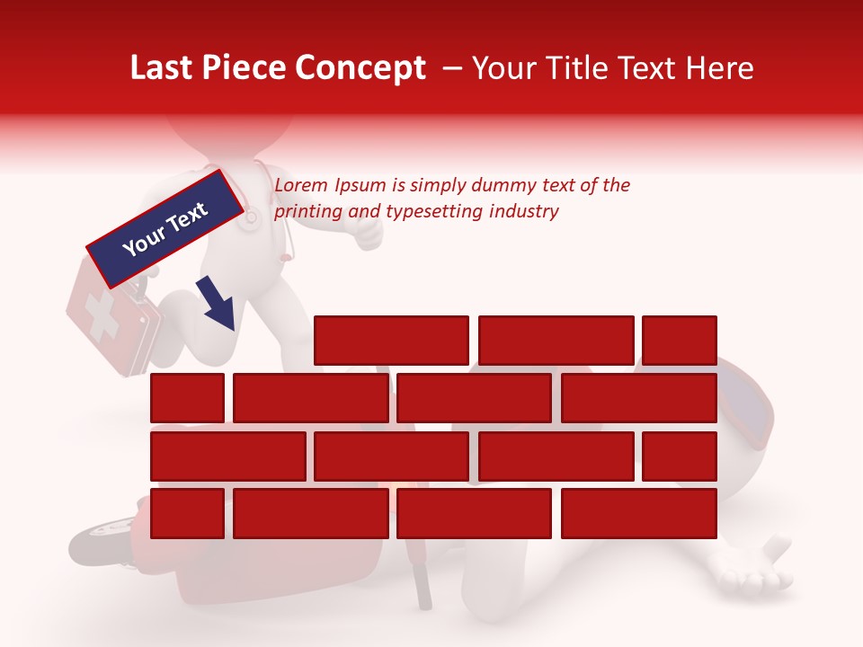 Biker Medical Ambulance PowerPoint Template