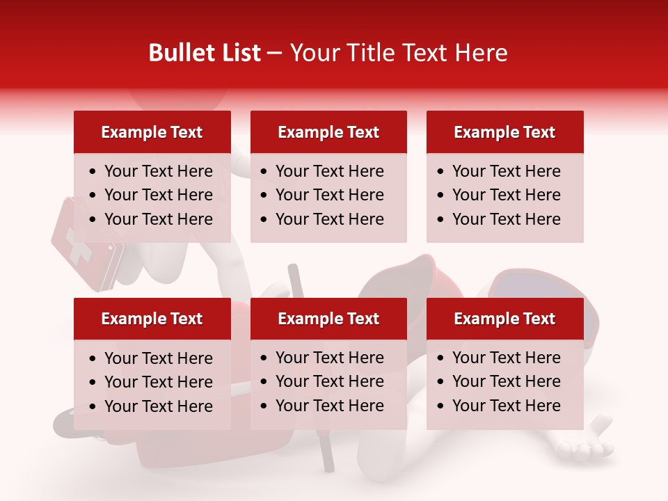 Biker Medical Ambulance PowerPoint Template
