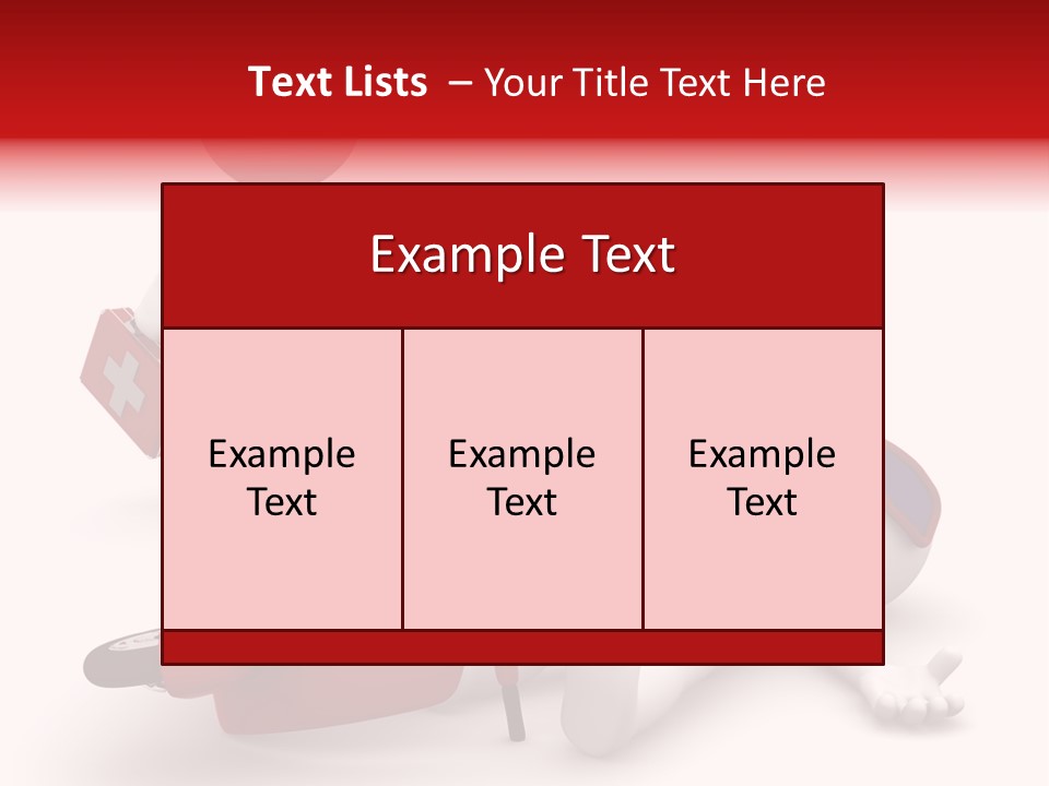 Biker Medical Ambulance PowerPoint Template