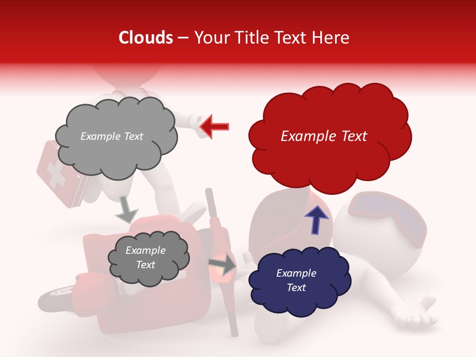 Biker Medical Ambulance PowerPoint Template